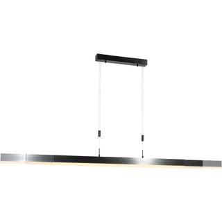 Justerbar pendellampe sort inkl. dæmpbar LED - Lamba