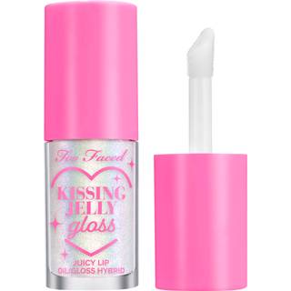Too Faced - Kissing Jelly Lip Oil Gloss - Kissing Jelly Gloss - Stwberry Frosting - For Women - Pink