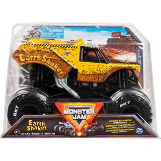 Monster Jam Officiel Earth Shaker Monster Truck Collector Die-cast Vehicle 1:24 Brnelegetj til drenge fra 3 r og opefter