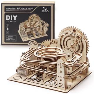 Sainsmart Jr. 3D Wood Puzzles til voksne Marmor Run Wood To Build Mechanical Model Building Kit DIY gave til 14 år rutsjebane