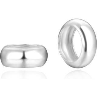 20stk ADABELE Autentisk 925 Sterling Silver Hypoallergenic 5mm (0,2 tommer) Rund ringafstand L?s perler (stort hul 3,0 mm) til smykker, der frems