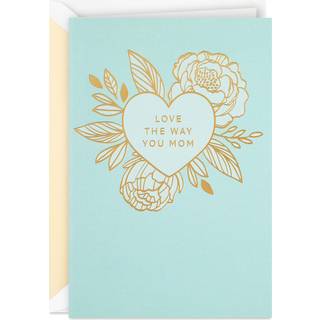 Hallmark Signature Mors dagskort til kone kæreste eller partner (elsker den måde, du mor) til jubilæum eller fødselsdag til kone