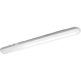 60cm Fladt LED Armatur | Gennemfortrådet | 4000K | 20W | 2400lm | IP65