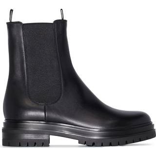Gianvito Rossi Chester leather Chelsea boots - black - EU 35.5