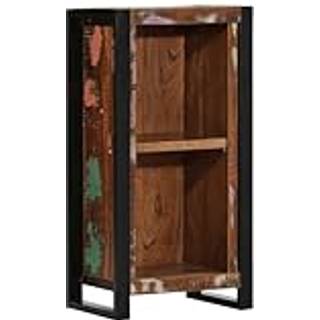 sengebord 40x30x80 cm massivt genbrugstræ