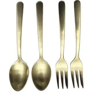 Royal Van Kempen & Begeer Teske & Kagegaffel Champagne - 4 dele