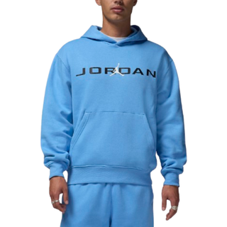 Jordan Essentials-fleecehættetrøje til mænd - blå - S