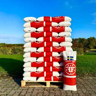 Fågelfors træpiller 6 mm 832 kg. Kun Jylland og Fyn.
