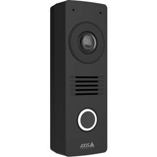 Axis Communications Sprechanlage 02409-001 Videogegensprechanlage mit hoher Auflösung und Smartphoneanruf, App gesteuert, professionelle Türsprechanlage - schwarz