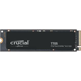 Crucial T705 SSD - 4TB - Uden køleprofil - Sort - M.2 2280 - PCIe 5.0