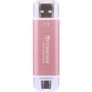 Transcend ESD310 SSD - 1TB - Pink - Ekstern SSD - USB 3.2 Gen 2x1