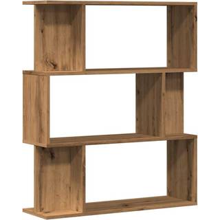 Bogreol/Rumdeler 80X24X96 Cm Konstrueret Træ - artisan eg