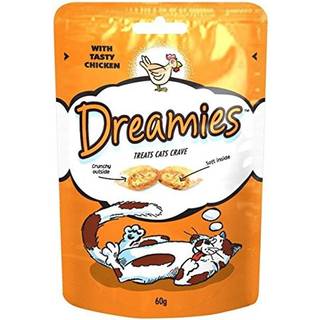 Dreamies Kattegodbidder Kylling - 60 g