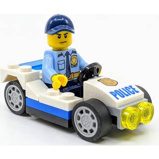 LEGO CITY: Politimand med politiets krydser og h?ndjern