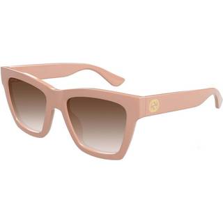 Gucci Kvinde GG1714S 005 Solbriller Injiceret Rosa Brun Cat Eye