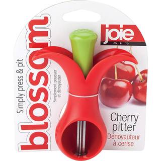 Joie Blossom Cherry Pitter Red and Green 1 Count
