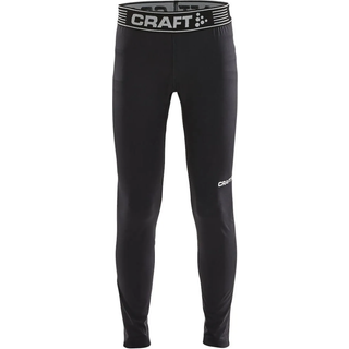 Craft - Pro Control Compression Tights JR - Black 134/140
