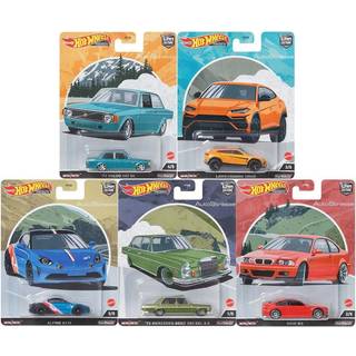 Hot Wheels Car Culture 2022 Autostrasse komplet s?t med 5 Diecast-k?ret?jer fra FPY86-957Q frigivelse