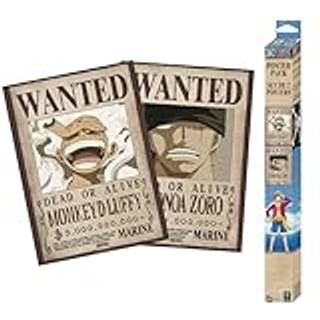 ONE PIECE - Wanted Luffy & Zoro - Set 2 posters '52x38'