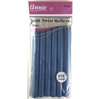 Annie 01202 Soft Twist Rollers Blue 6 Count