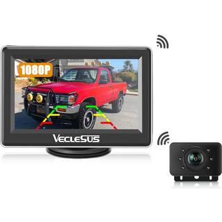 Tr?dl?st backup-kamerasystemer WM1 High Definition 1080p Night Vision 4.3 tommer Monitor Wireless Bag View Camera for Cars Sedans S-U-VS Pickups