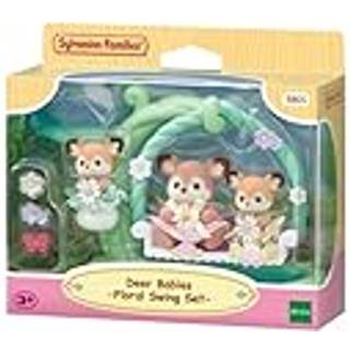 Sylvanian Families Figursæt Hjortebabyer med Blomstergynge