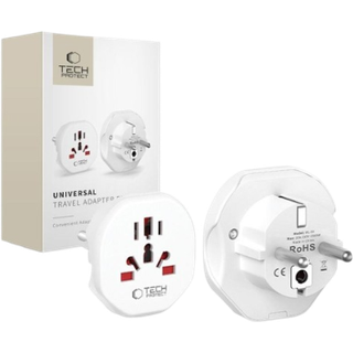 Tech-Protect Universal rejseadapter - EU-stik til US/UK/AU/CN