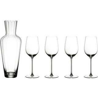 Mosel Vinkaraffel + Veritas Riesling/Zinfandel vinglas 4-pack