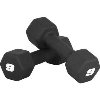 Cap barbell neopren h?ndv?gt v?gt 9 lb par sort sort
