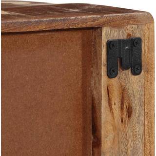 Væghængt Tv-Skab 100X32X25 Cm - Massivt genanvendt træ