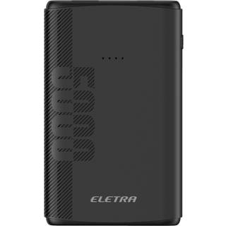 Eletra T5 powerbank 5000 mAh, sort ➞ På lager - klar til levering