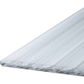 Plastmo TwinLite termotag, 10 mm, PC, klar, 98 x 420 cm