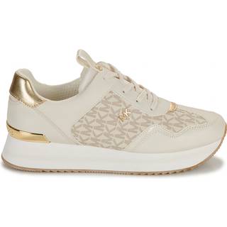 MK Raina Signature Logo Platform Trainer - Natural - Michael Kors - EU 38.5