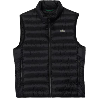 LACOSTE Herren Steppweste schwarz unifarben
