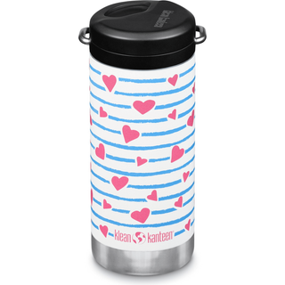Klean Kanteen TKWide 355ml (Twist Cap) Heart Stripe, OneSize