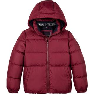 Down-Filled Hooded Relaxed Puffer Jacket