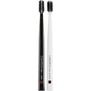 2 stk. Curaprox Tandbørster Black Is White SORTE