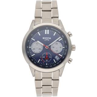 Boccia 3737-02 Herrenuhr Titanium Chronograph 41mm 5ATM