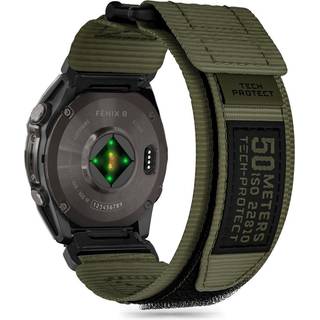 Universal Garmin 22mm QuickFit Tech-Protect  Scout Pro Rem i Stof - Sort
