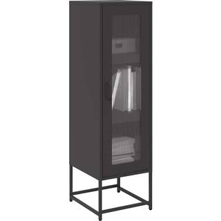 skab 36x39x123 cm koldvalset stål sort