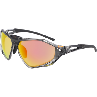 Nike Unisex NIKE ZEUS RISE E IF1113X 084 Solbriller Bio-injekt Grigio Road Firkantet Normal Specchiato