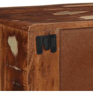 Væghængt Tv-Skab 100X32X25 Cm - Massivt genanvendt træ