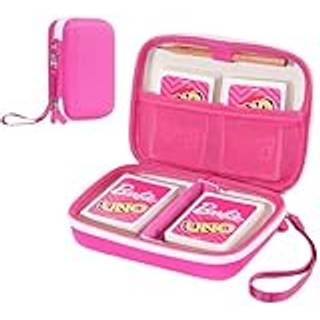 ProCase Hard Playing Card Game Carrying Case Rejser opbevaringsboks indeholder 300+ Trading Cards Bag Holder til klassisk br?tspil Uno Five Crown