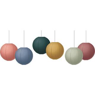 L?rer skabte ressourcer vidunderligt Wild 8 """" Hanging Paper Lanterns