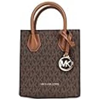 MK Mercer Extra-Small Logo and Leather Crossbody Bag - Brown - Michael Kors - ONE SIZE