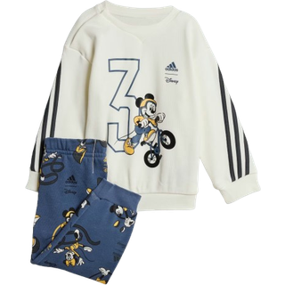 Disney Mickey Mouse joggingsæt - Off White / Carbon / Semi Spark - 62