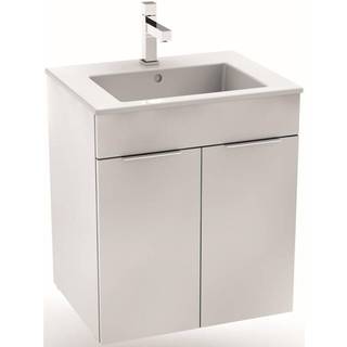 Laufen Jika Cube møbelpakke med låger, 55x43 cm, hvid