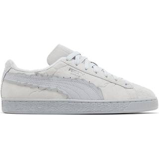 Puma x ONE PIECE Suede Straw Hat Luffy Sneakers Unisex, Gray, Size 37.5, Shoes - Platinum Gray - 37.5
