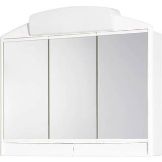 Nortiq Rano LED spejlskab, 59 x 51 x 16 cm, hvid