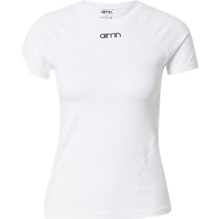 Aim'n - Hvid - Soft Basic Short Sleeve - Large